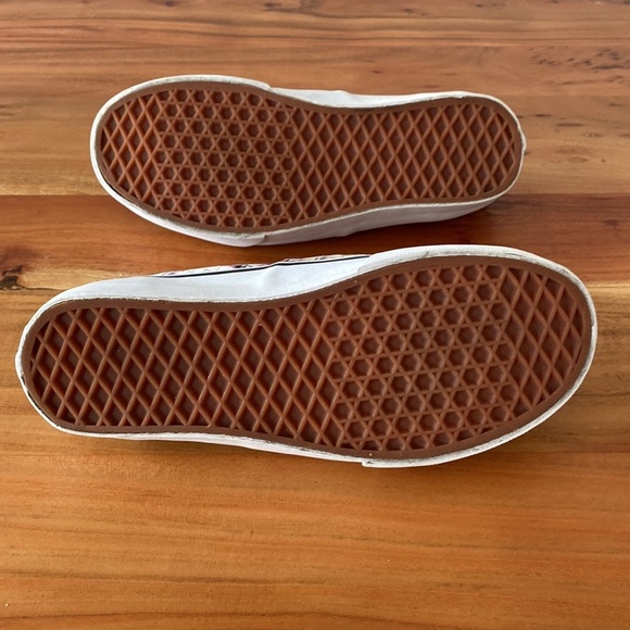 VANS Pink Plaid Sneakers | Women’s 8 | The Authentic Shoe | Canvas - Picture 5 of 8